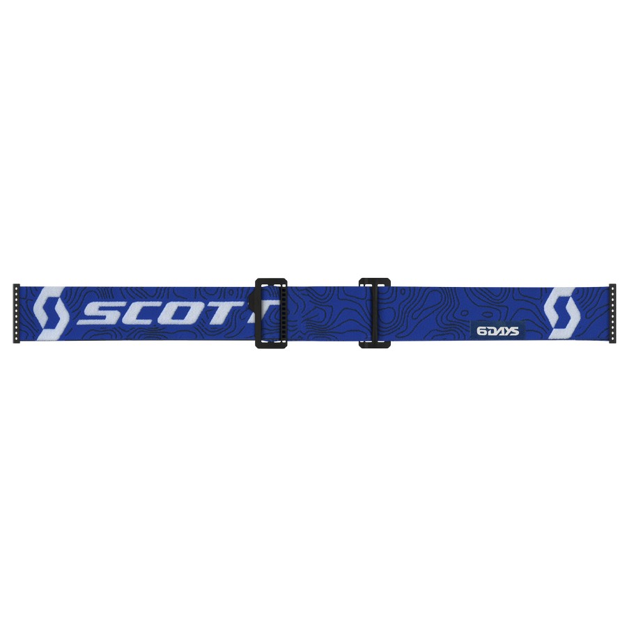 OCULOS SCOTT PROSPECT - EDIÇÃO LIMITADA 6 DAYS 2021 ITALY - BLUE/ELECTRIC BLUE CHROME WORKS